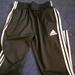 Adidas Other | Girls Adidas 3 Stripe Soccer Style Pants | Color: Black | Size: 14/16