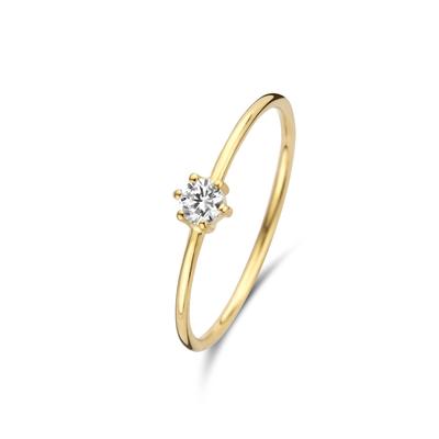 Isabel Bernard Ring Le Marais Abelle - 585 gold 58 Damen Image