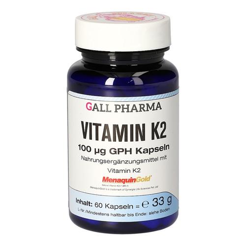 Hecht-Pharma – VITAMIN K2 100 μg GPH Kapseln Vitamine