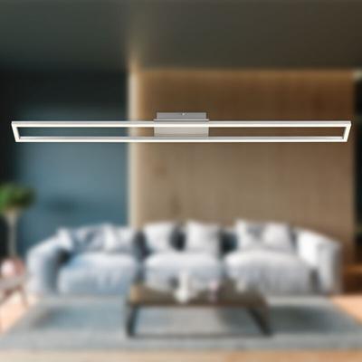 Led Deckenleuchte Wandleuchte Dimmbar Memoryfunktion 20W alu Metall Briloner Image