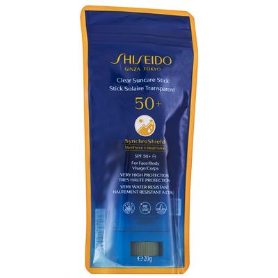 Shiseido Clear Suncare Stick SPF 50 + 20 ml