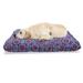 East Urban Home Ambesonne Geometric Pet Bed, Retro Inspired Symmetric Pattern w/ Abstract Rounds & Circles, Size 24.0 H x 39.0 W x 5.0 D in | Wayfair