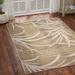 White 108 x 0.16 in Area Rug - Bay Isle Home™ Spathariko Floral Beige Indoor/Outdoor Area Rug, Synthetic | 108 W x 0.16 D in | Wayfair