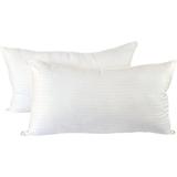 Alwyn Home James Hotel Quality Medium Support Pillow Polyester/Polyfill/Microfiber in White | 20 H x 36 W in | Wayfair