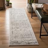 Gray/White 24 x 0.39 in Indoor Area Rug - Loon Peak® Jaaliyah ivoire/gris Dunwell Polypropylene | 24 W x 0.39 D in | Wayfair