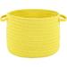 August Grove® Misha Solid Fabric Basket Fabric in Yellow | 8 H x 10 W x 10 D in | Wayfair 0FF57CA3902B4698A3CA056EED2C4217