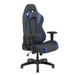 Latitude Run® High Back Ergonomic Mesh Gaming Chair Mesh in Gray/Blue | 50 H x 29 W x 27 D in | Wayfair LDER1364 41613857