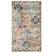 White 36 x 0.37 in Area Rug - Mistana™ Christa Oriental Navy/Teal/Cream Area Rug, Polypropylene | 36 W x 0.37 D in | Wayfair