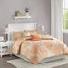 House of Hampton® Williamsville Reversible Traditional Comforter Set in Orange | Full/Queen Comforter + 2 Standard Sham + 2 Throw | Wayfair