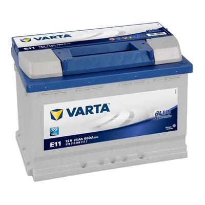 VARTA E11 Blue Dynamic 12V 74Ah 680A Autobatterie 574 012 068 inkl. 7,50€ Pfand