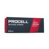 PROCELL PX1500 Procell Intense AA Alkaline Battery, 1.5V DC, 24 Pack