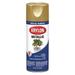 KRYLON K01701A77 Metallic Spray Paint,Bright Gold,Metallic,11 oz