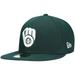 Men's New Era Green Milwaukee Brewers White Logo 59FIFTY Fitted Hat