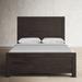 Birch Lane™ Afia Solid Wood Low Profile Platform Bed Wood in White | 58 H x 64 W x 88 D in | Wayfair 40A368558E8E497BA3EFC7F71E887392