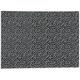 Everly Quinn Ghille Indoor Door Mat Synthetics in Black | 48" W x 72" L | Wayfair 9F7D3BD0506644E1987A64734062B0C3