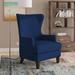 Armchair - Lark Manor™ Ameryst Armchair Polyester/Fabric in Blue | 34 H x 33 D in | Wayfair 3DF4B02155C84F6CBA08D489836F4E50