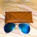 Ray-Ban Accessories | Blue Mirrored Lens Aviators Ray-Bans | Color: Blue | Size: Os
