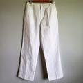 J. Crew Pants & Jumpsuits | J. Crew White Linen-Blend Pants | Color: White | Size: 6