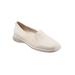 Wide Width Women's Universal Slip Ons by Trotters in Bone (Size 8 1/2 W)