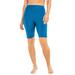 Plus Size Women's Swim Bike Short by Swim 365 in Azure Blue (Size 20) Swimsuit Bottoms
