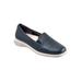 Wide Width Women's Universal Slip Ons by Trotters in Navy (Size 10 1/2 W)