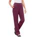 Plus Size Women's Perfect Cotton Back Elastic Jean by Woman Within in Deep Claret (Size 38 W)