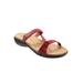 Wide Width Women's Raja Sandals by Trotters in Red (Size 6 W)