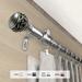 InStyleDesign Leah 1 inch Diameter Adjustable Curtain Rod