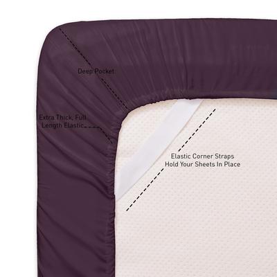 Embroidered 4-piece Bed Sheet Set