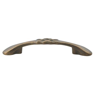 GlideRite 3-inch CC Antique Brass Braided Cabinet Pulls (Pack of 10)