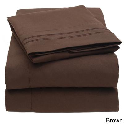 Embroidered 4-piece Bed Sheet Set