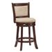 Verona Panel Back Swivel Counter Height Stool by iNSPIRE Q Classic