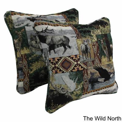 Copper Grove Ashley 18-inch Tapestry Corded Pillow (Set of 2)