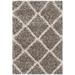 SAFAVIEH Hudson Shag Estella Diamond Trellis 2-inch Thick Rug