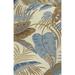 Domani Camila Ivory/Blue Tropics Hand-tufted Wool Area Rug