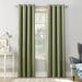 Sun Zero Saxon Energy Saving Blackout Grommet Curtain Panel, Single Panel