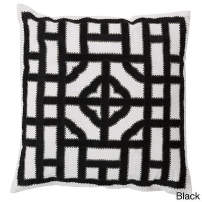 Decorative Felder 20-inch Feather Down or Poly Filled Throw Pillow