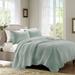 Madison Park Marino 3 Piece Reversible Scalloped Edge Quilt Set