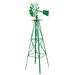 Outdoor Weather Resistant Yard Garden Windmill 8FT