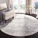 SAFAVIEH Madison Snowflake Medallion Rustic Farmhouse Distressed Rug