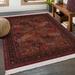 Dream Decor Rugs Spencer Bahman Red Floral Wool Area Rug