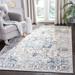 SAFAVIEH Madison Snowflake Medallion Rustic Farmhouse Distressed Rug