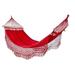 Handmade Tropical Red Cotton Hammock (Brazil)