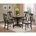 Iconic Furniture Company 5-piece Antique Grey Napoleon Round Dining Set