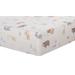 Trend Lab Crayon Jungle Deluxe Flannel Fitted Crib Sheet