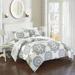 Chic Home 7-piece Aragona Grey Bed-in-a-Bag Duvet Set