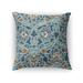 Kavka Designs blue/ orange blue charlotte accent pillow with insert