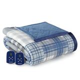 Shavel Micro Flannel® Quilted Electric Heated Blanket