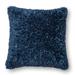 Solid Ribbon Shag 22-in. Throw Pillow OR Cover Only