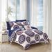 The Curated Nomad Savanna Navy 8-piece Bed in a Bag Comforter Set